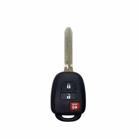 Keyless Factory KeylessFactory:Remote Head Keys:Toyota 3 Button Remote Key (H CHIP) RHK-TOY-BDM-H-3